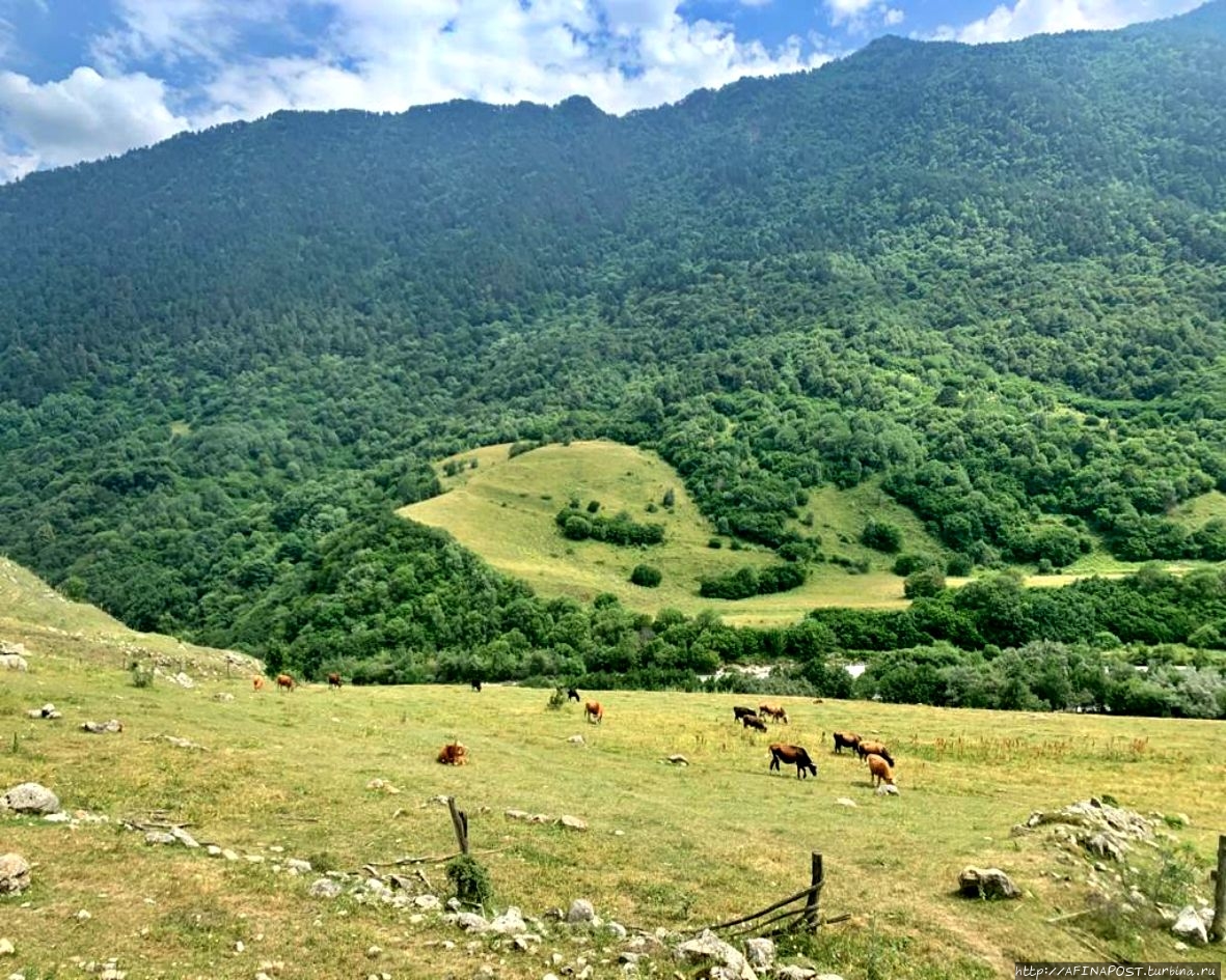 Горное селение Дунта Дунта, Россия