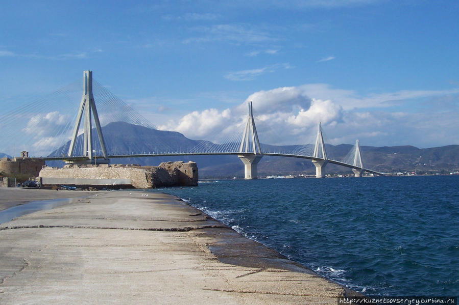 Мост Рион–Андирион Патры, Греция