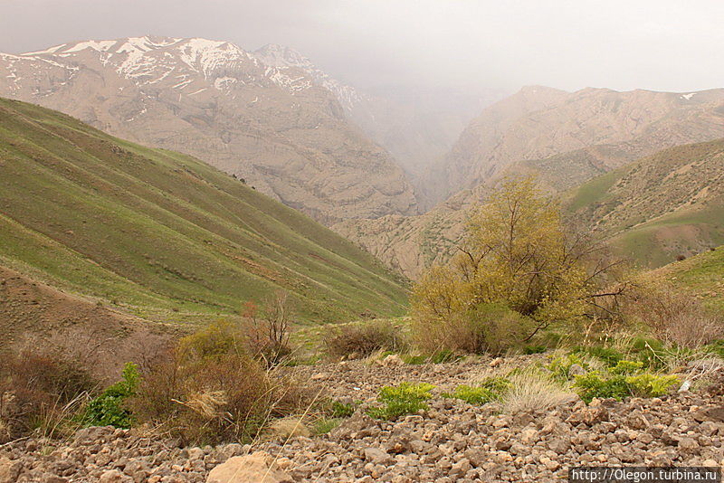 Западный Иран, красоты гор Загрос Хорремабад, Иран