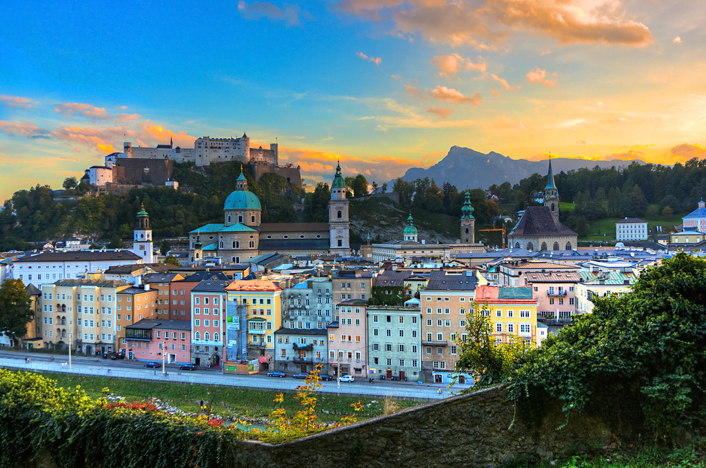 Исторический центр Зальцбурга (Альтштадт) / Historic center of Salzburg (Altstadt)