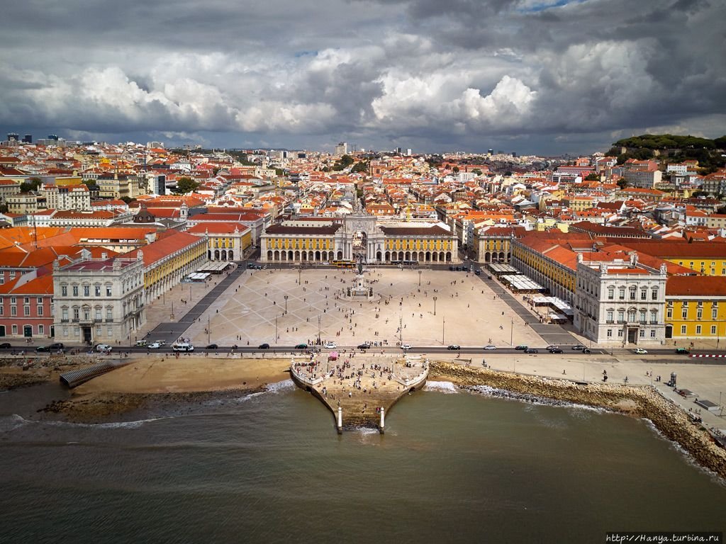 Торговая площадь Лиссабон, Португалия