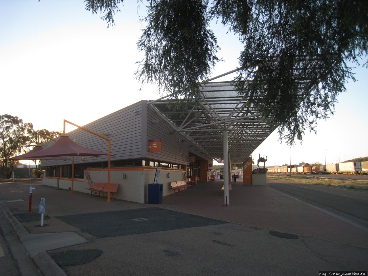 Ж.д. станция Алис-Спрингс Элис-Спрингс, Австралия