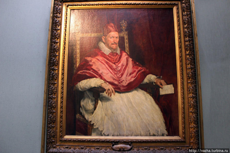 Папа римский. Диего Веласкес. Рим, Италия