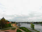 Вид на Новгородский Кремль (Детинец)
Софийская сторона
