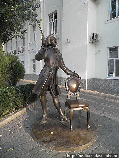 Памятник цирюльнику Ростов-на-Дону, Россия