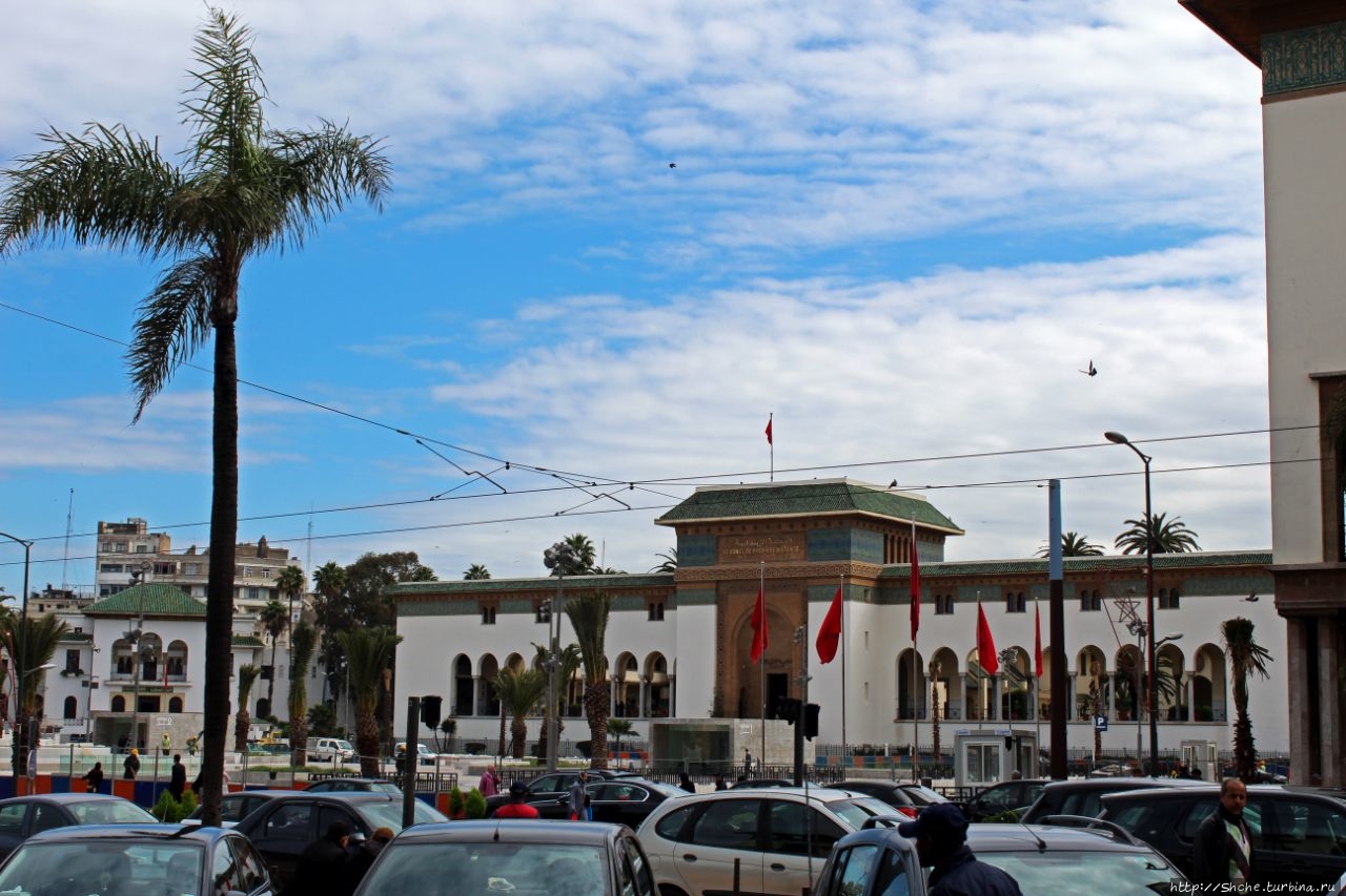 Площадь Мухаммеда V (Голубиная площадь) Касабланка, Марокко