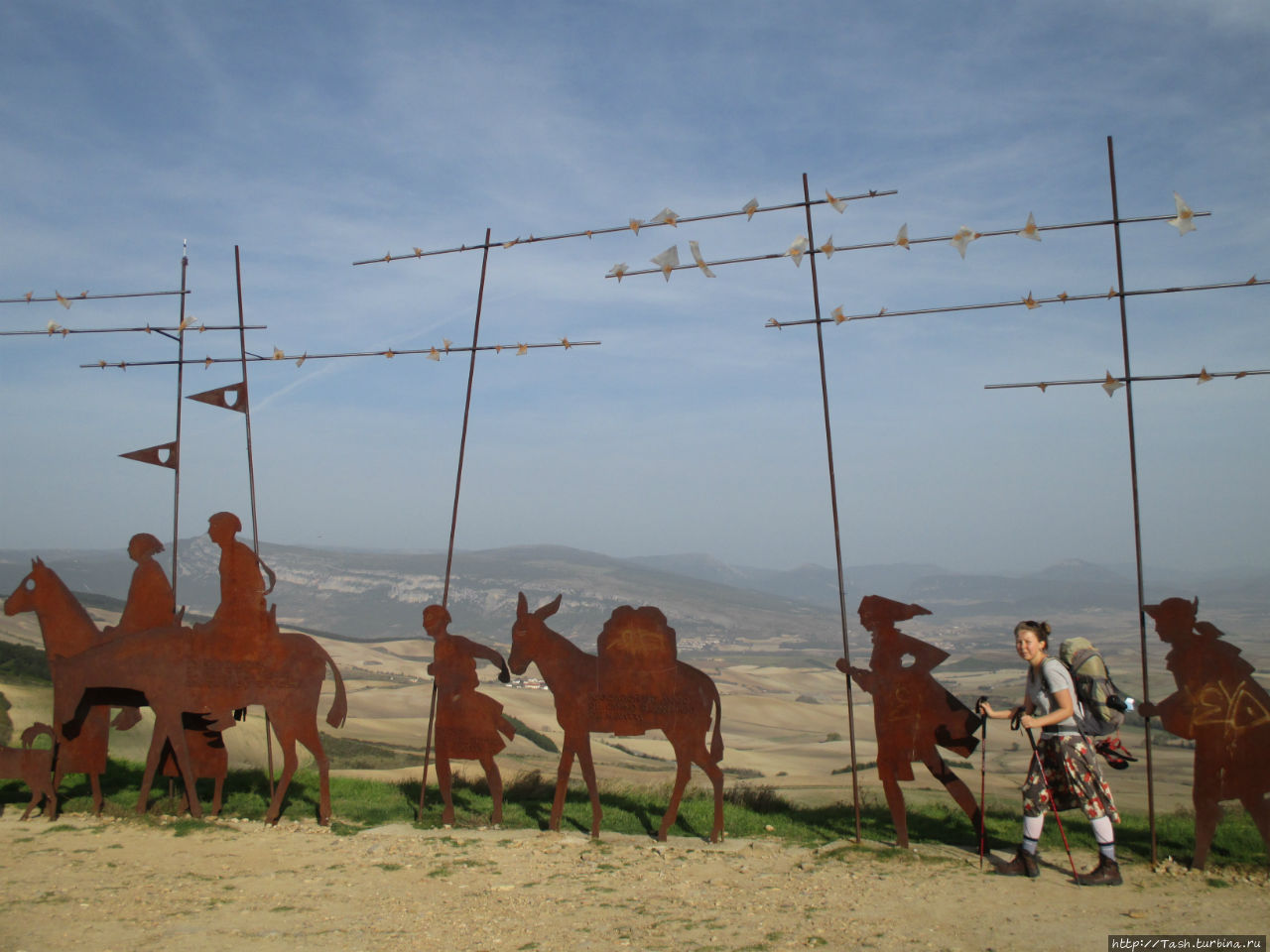 Путь Святого Иакова Camino de Santiago, Camino Frances Сантьяго-де-Компостела, Испания