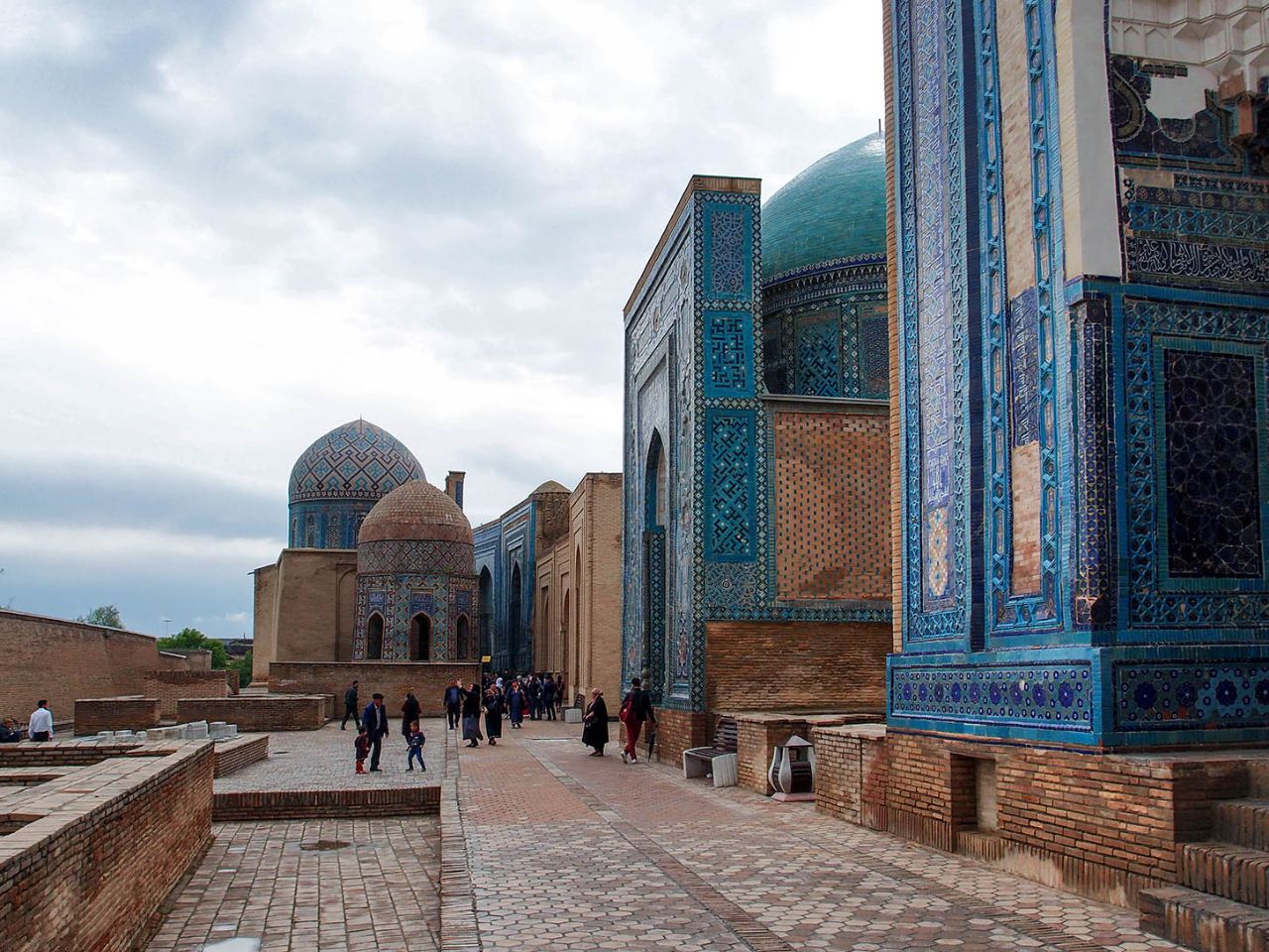 Мемориальный комплекс Шахи-Зинда Самарканд, Узбекистан