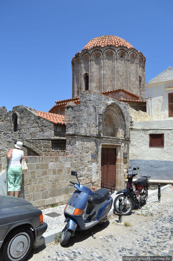 Церковь святого Георгия Родос, остров Родос, Греция