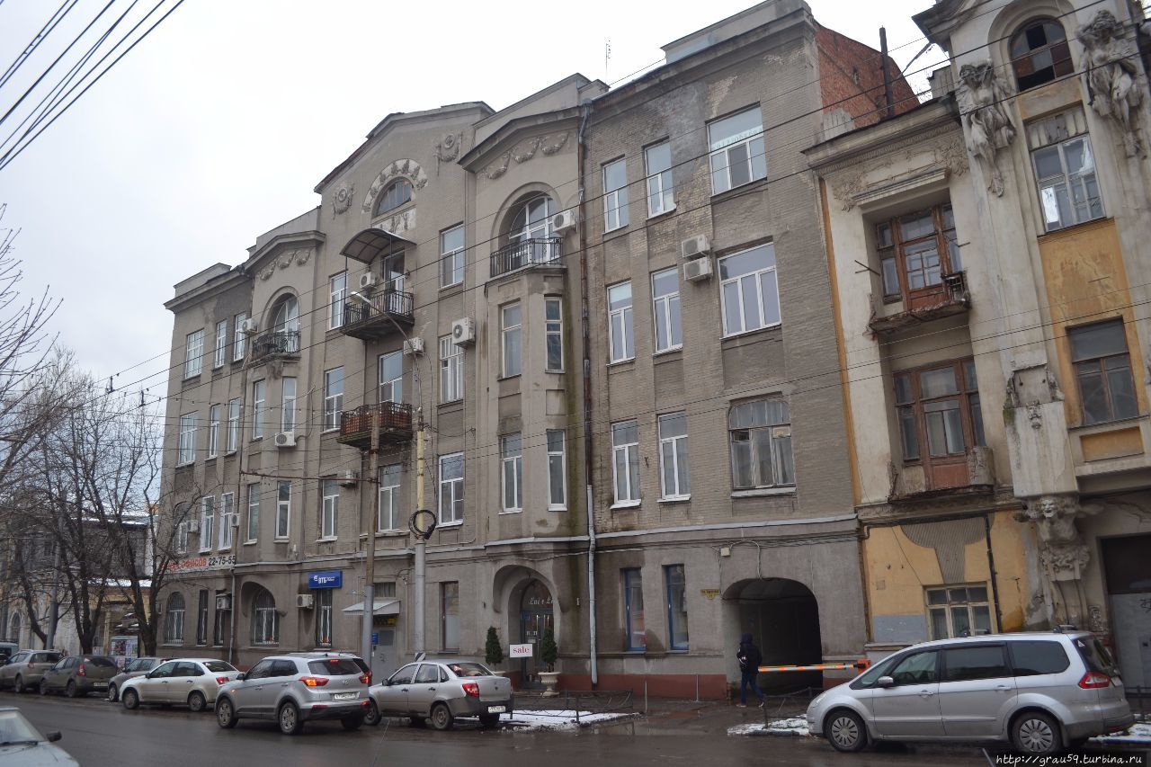 Доходные дома Л.И. Пташкина / Apartment houses, L. I. Ptashkina