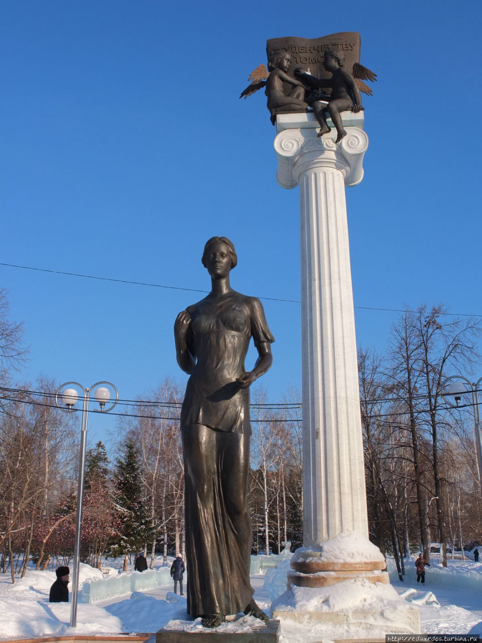 Памятник студенчеству Томска Томск, Россия
