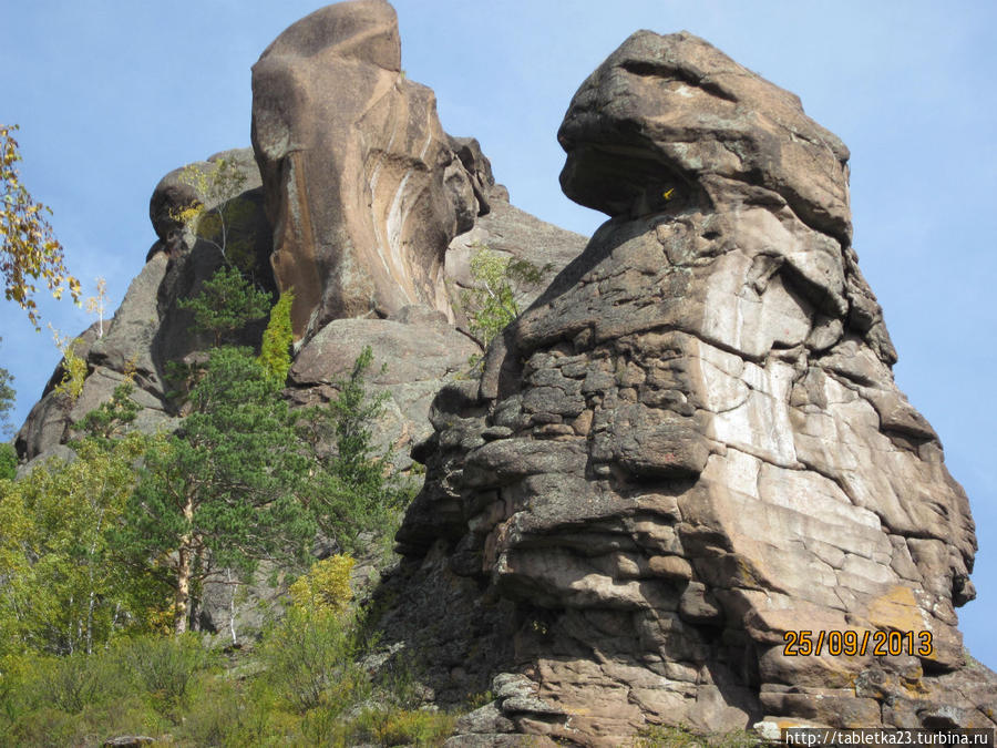 Красноярск. Заповедник Красноярские столбы Красноярский край, Россия