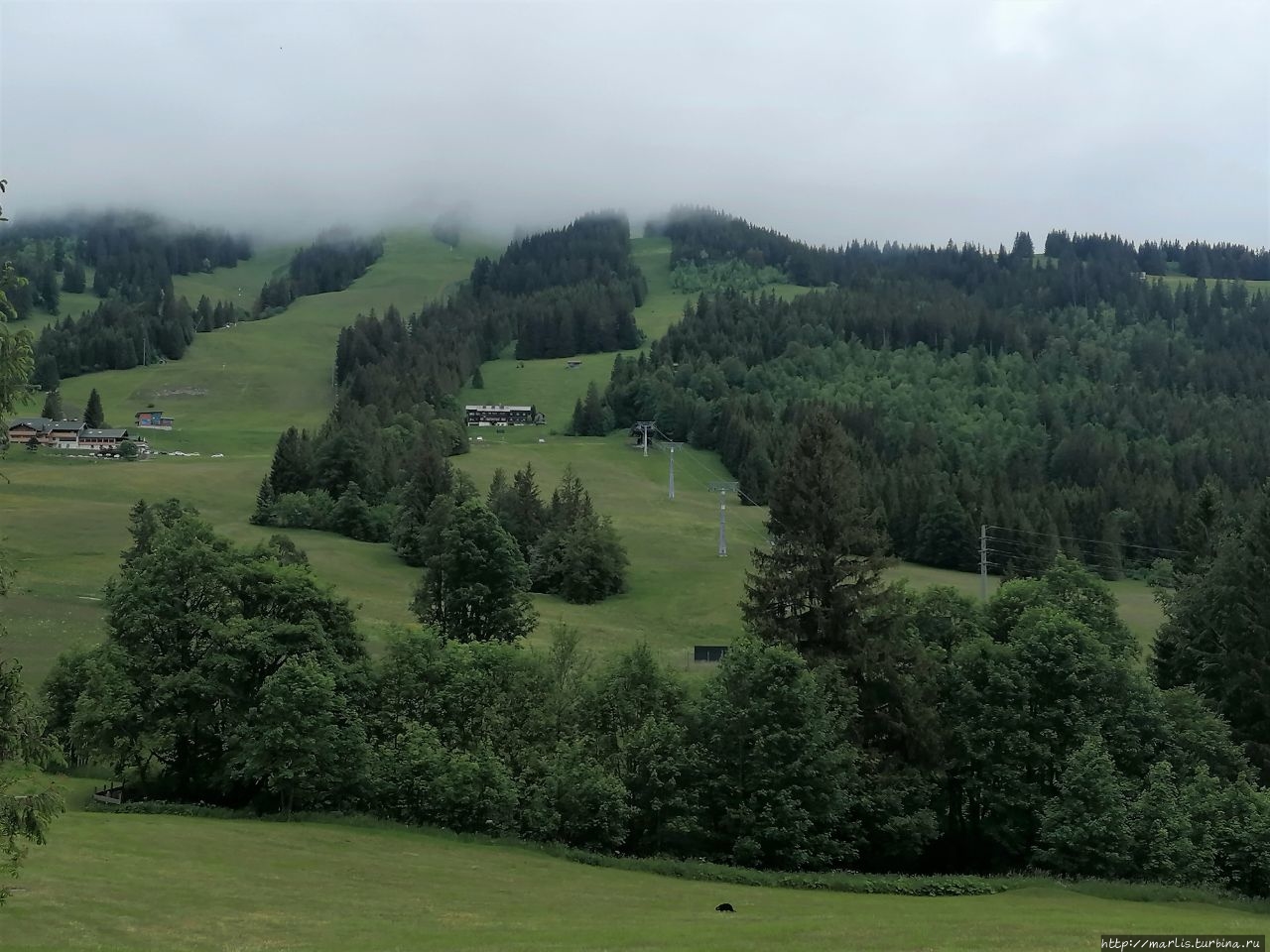 Оберёх, лыжи коромыслом Оберёх, Германия