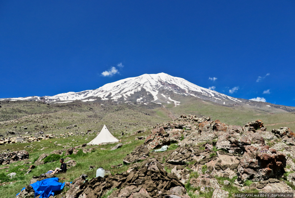 Современные кочевники-курды на склонах Арарата Гора Арарат (5137м), Турция