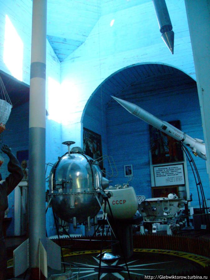Bagian dalam Museum Eksplorasi Antariksa