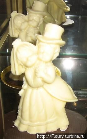Статуэтка из белого шоколада Симферополь, Россия