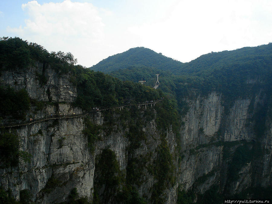 Подвесная тропа Чжанцзяцзе Национальный Лесной Парк (Парк Аватар), Китай