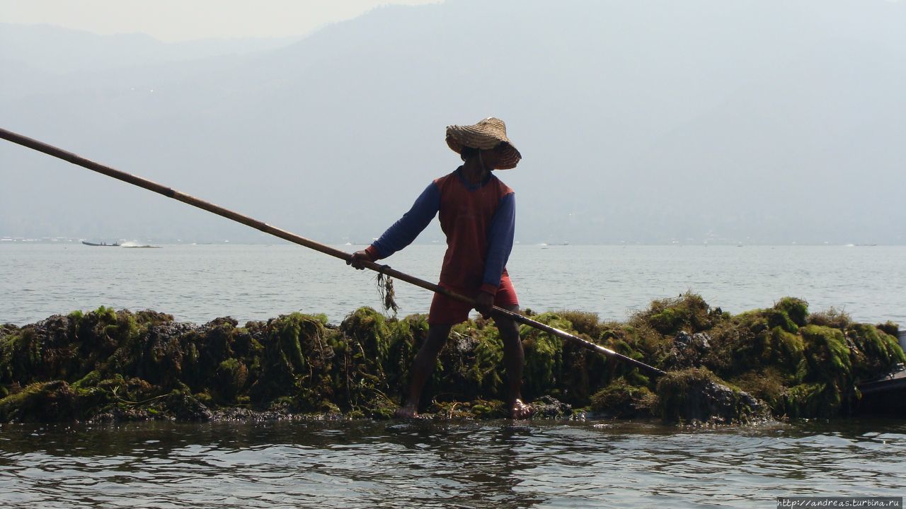 Интха — сыновья озера Озеро Инле, Мьянма