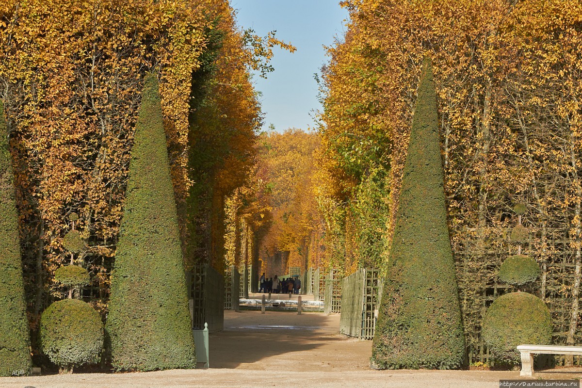 Париж 2018 — Версаль — Аллеи Версаль, Франция