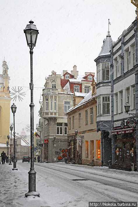 Вильнюс осенью, зимой и весной Вильнюс, Литва
