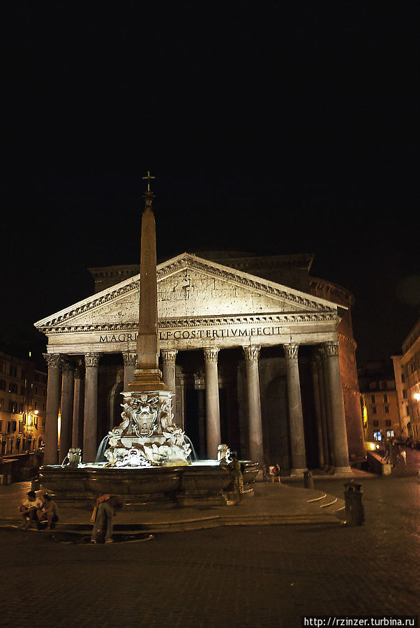 Ночь и Рим Рим, Италия