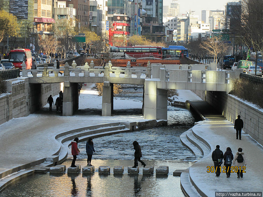 Зимний Сеул. Сеул, Республика Корея