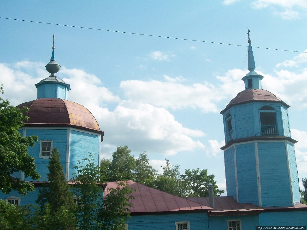 Поездка в третью столицу в хороший летний день Луховицы, Россия