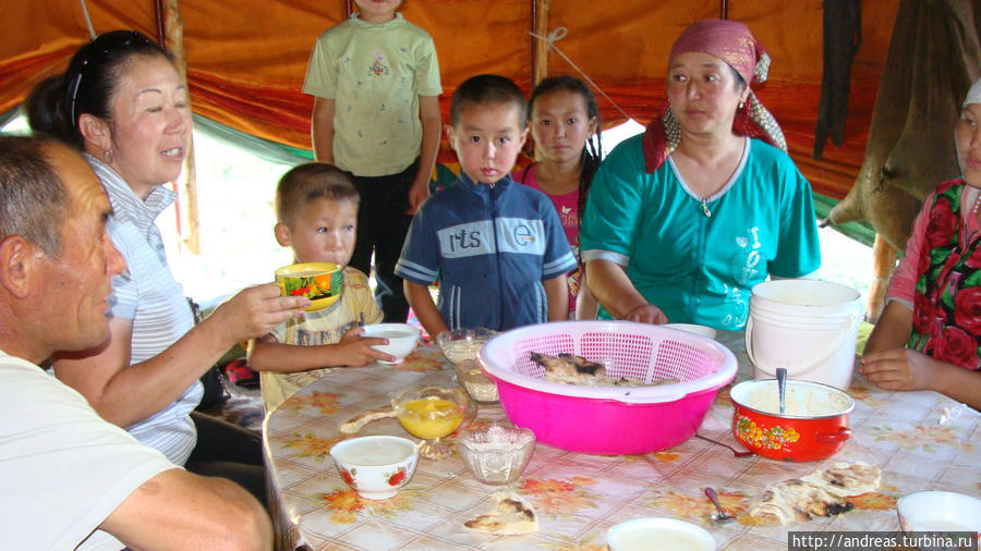 В юрте уютно Киргизия