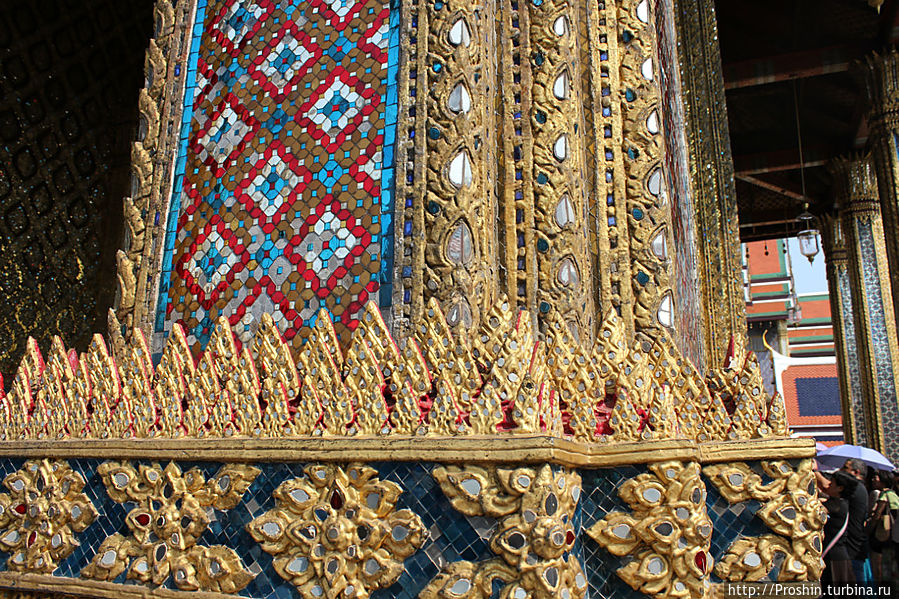 Бангкок, 2-й день, Храм Изумрудного Будды — Ват Пхра Кео Бангкок, Таиланд