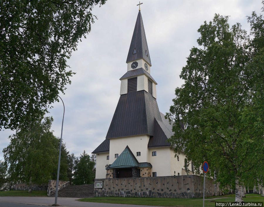 Евангелистская лютеранская церковь Рованиеми Рованиеми, Финляндия