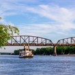 Железнодорожный мост через реку Миссури