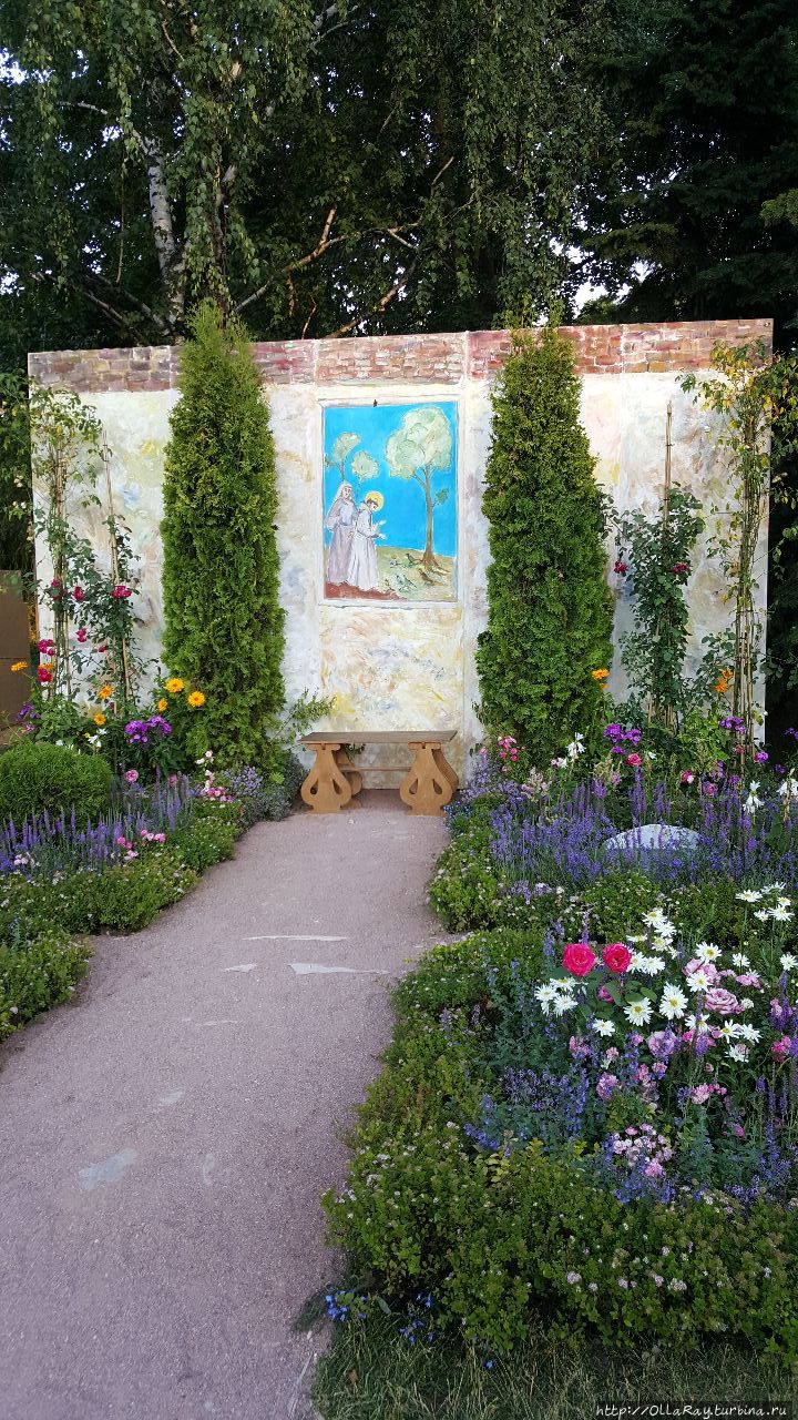 MoscowFlowerShow 2018 —  праздник цветов и садов. Москва, Россия