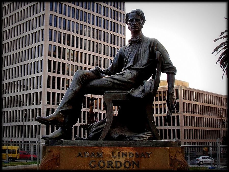 Адам Линдсей Гордон (19 октября 1833 года, Фаял, Азорские острова — 24 июня 1870 года, Виктория, Австралия) — австралийский поэт и политический деятель.
г.Мельбурн (Австралия)