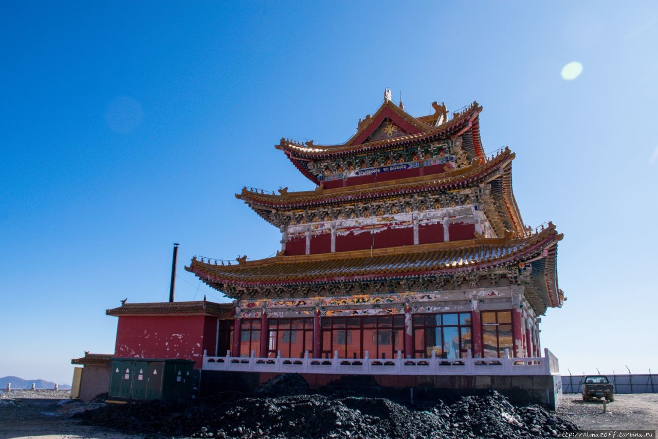 Центральная вершина Утайшаня Священная Гора Утайшань, Китай