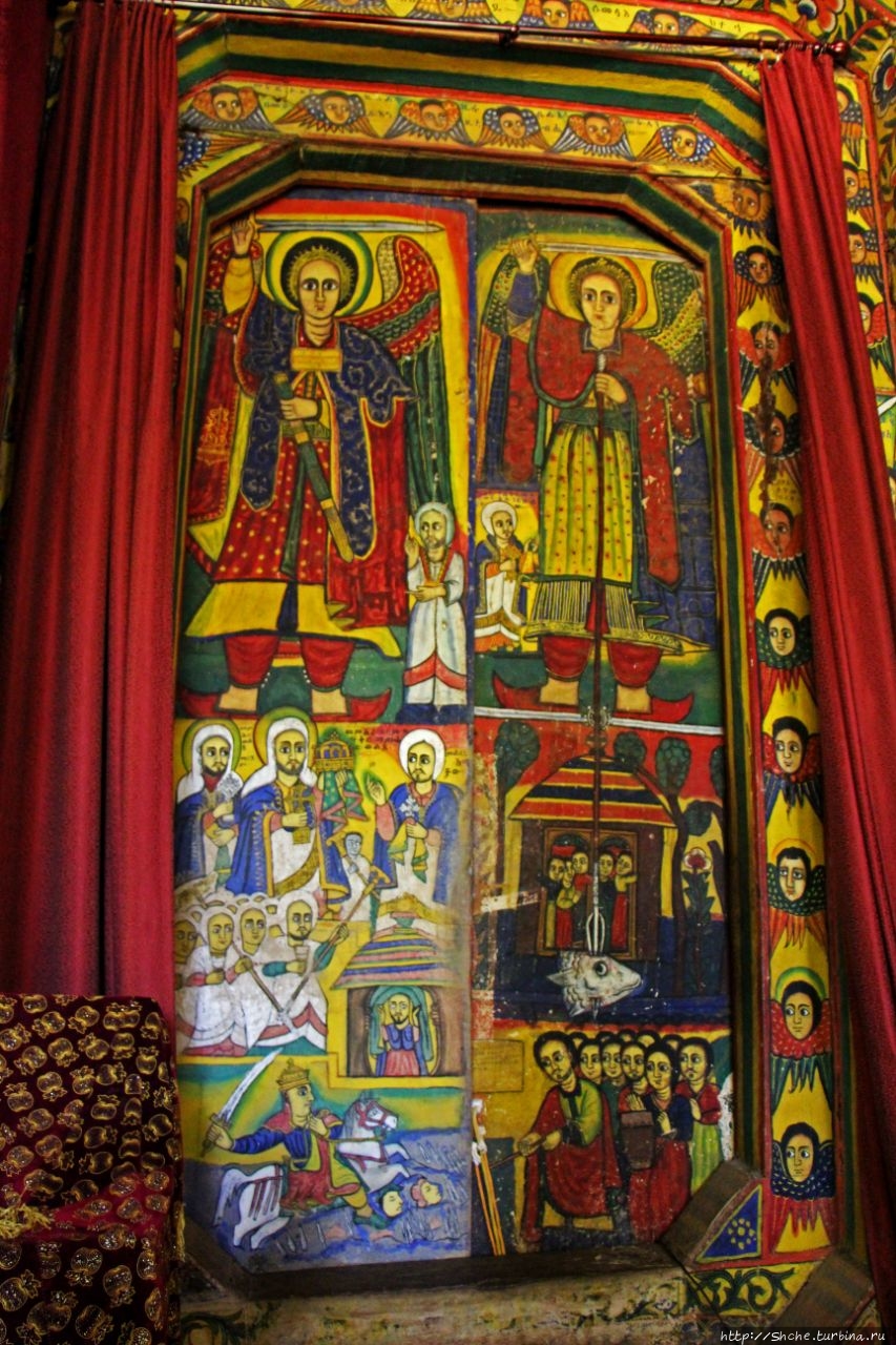 Ура Кидане Мехрет Монастырь Зеге, Эфиопия