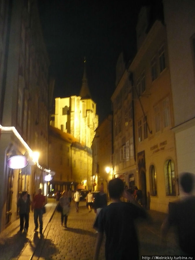 Прогулка по ночной Праге Прага, Чехия
