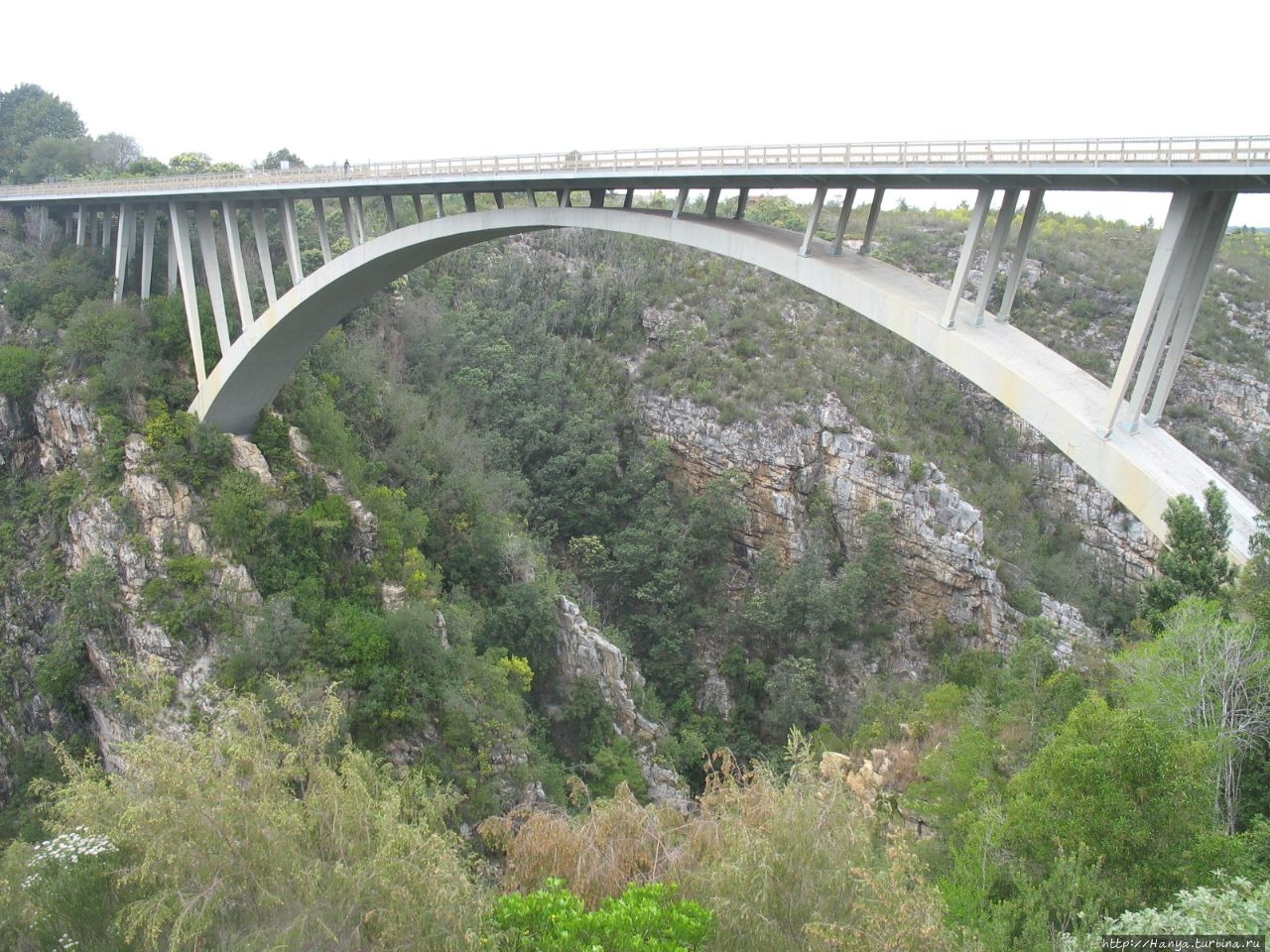 Мост через реку Стормз / Storms River Bridge