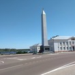 18-метровый монумент в честь освобождения Лоева.