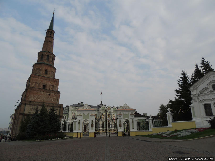 Башня Сююмбике. Казань, Россия