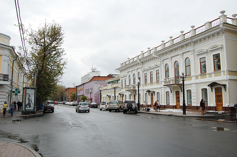 Где-то в центре Иркутска Иркутск, Россия