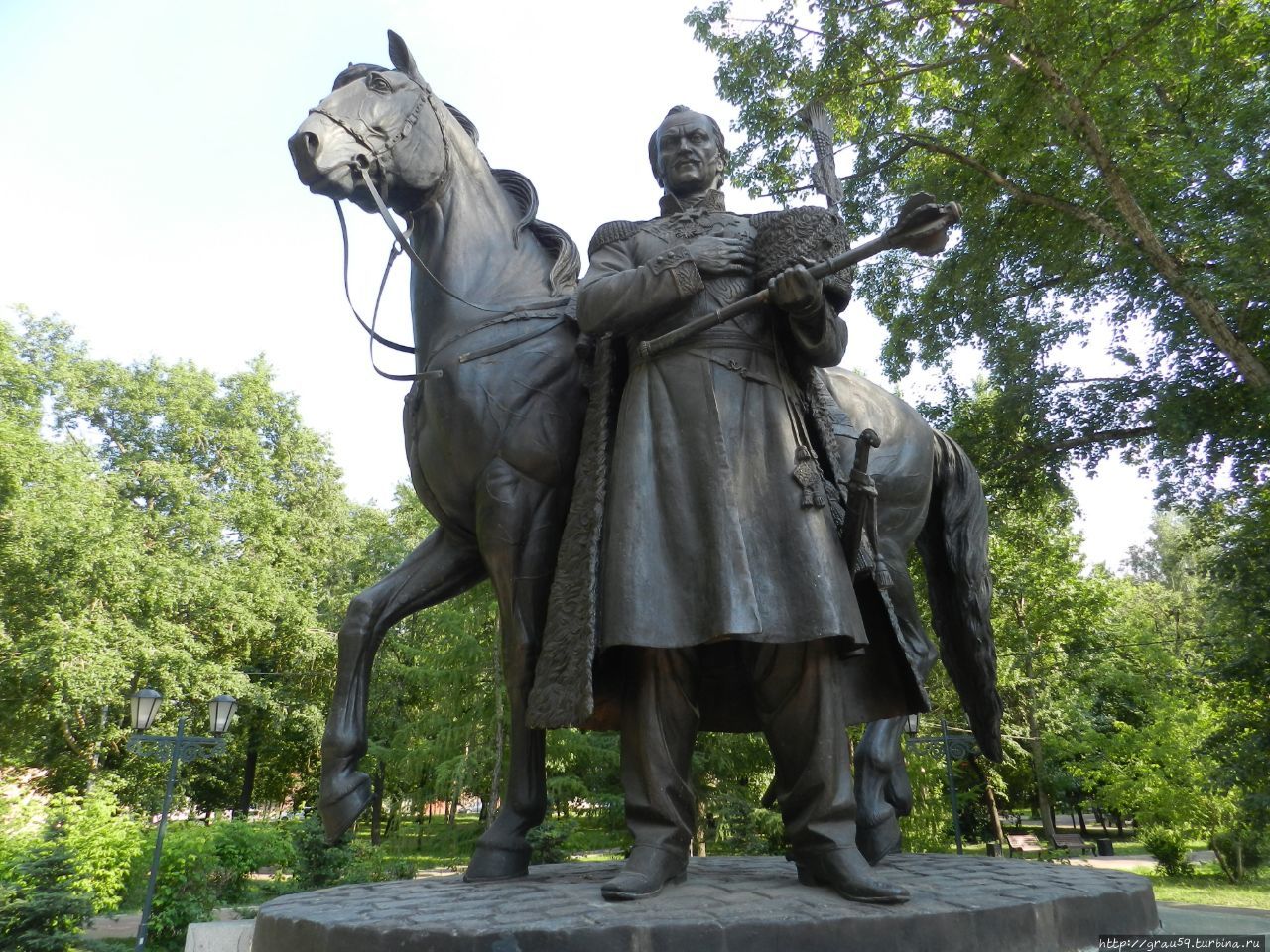 Памятник  Матвею Ивановичу Платову Москва, Россия