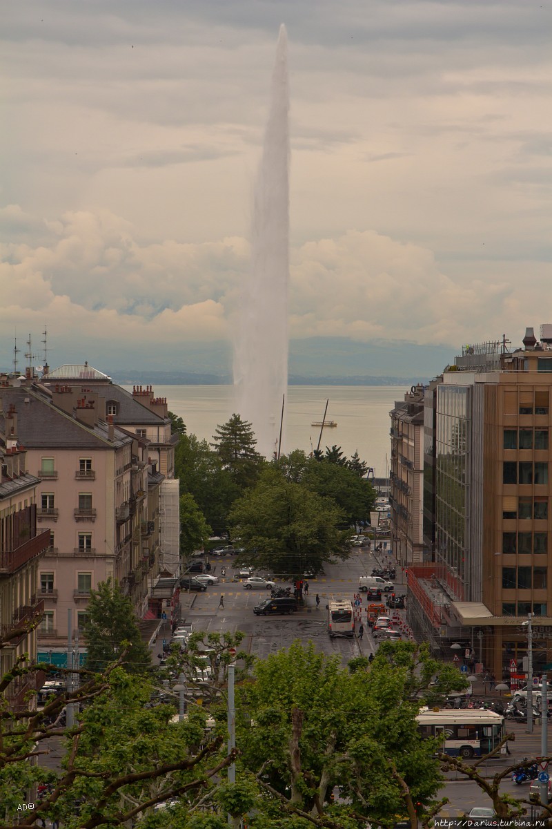 Женева — Фонтан Же-До Женева, Швейцария
