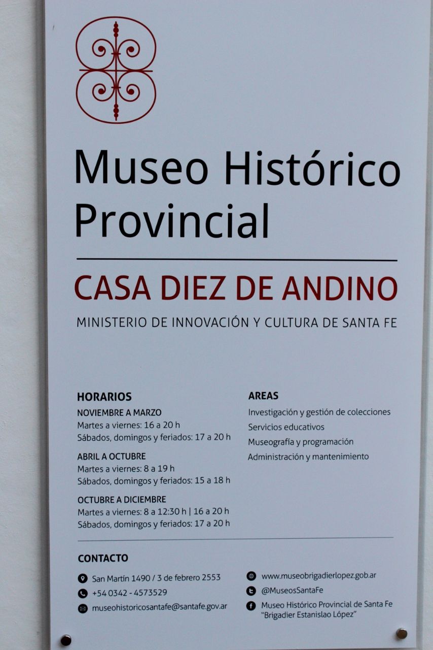 Исторический музей провинции Санта-Фе Санта-Фе, Аргентина