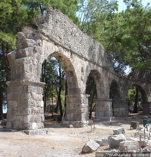 Акведук Фазелиса Фаселис, Турция