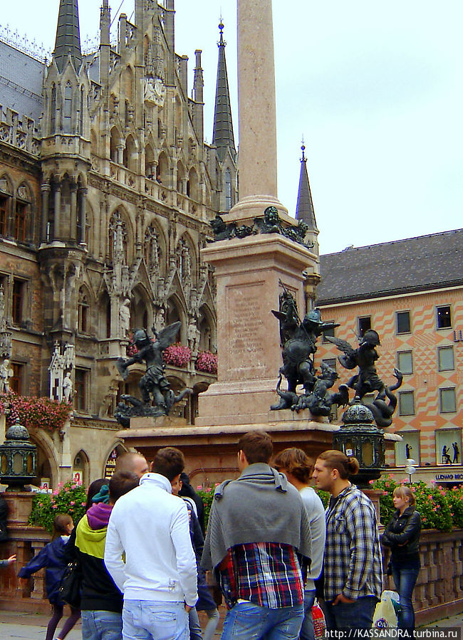 Мариинская колонна Мюнхен, Германия