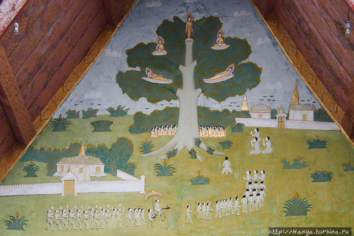 Рисунок на фронтоне часовни. Фото из интернета