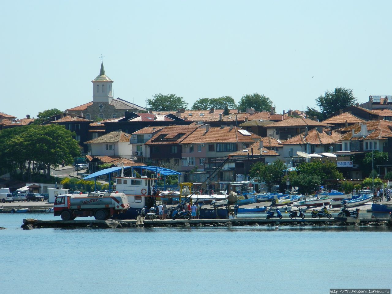 Вид на Старый Несебр Несебр, Болгария