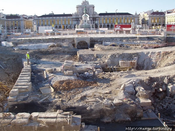 Реконструкция набережной 1996-2008 гг. Из интернета Лиссабон, Португалия