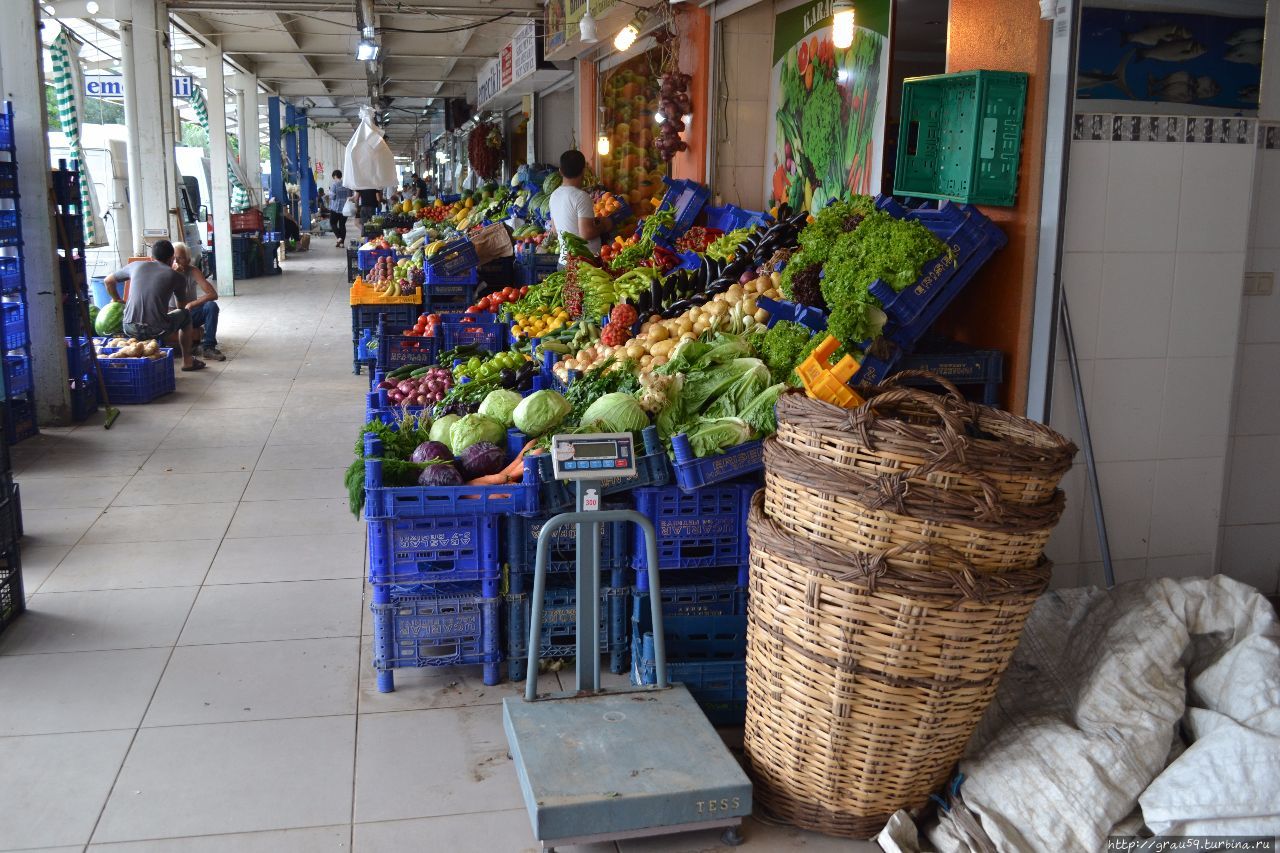 Центральный рынок Мармариса Мармарис, Турция