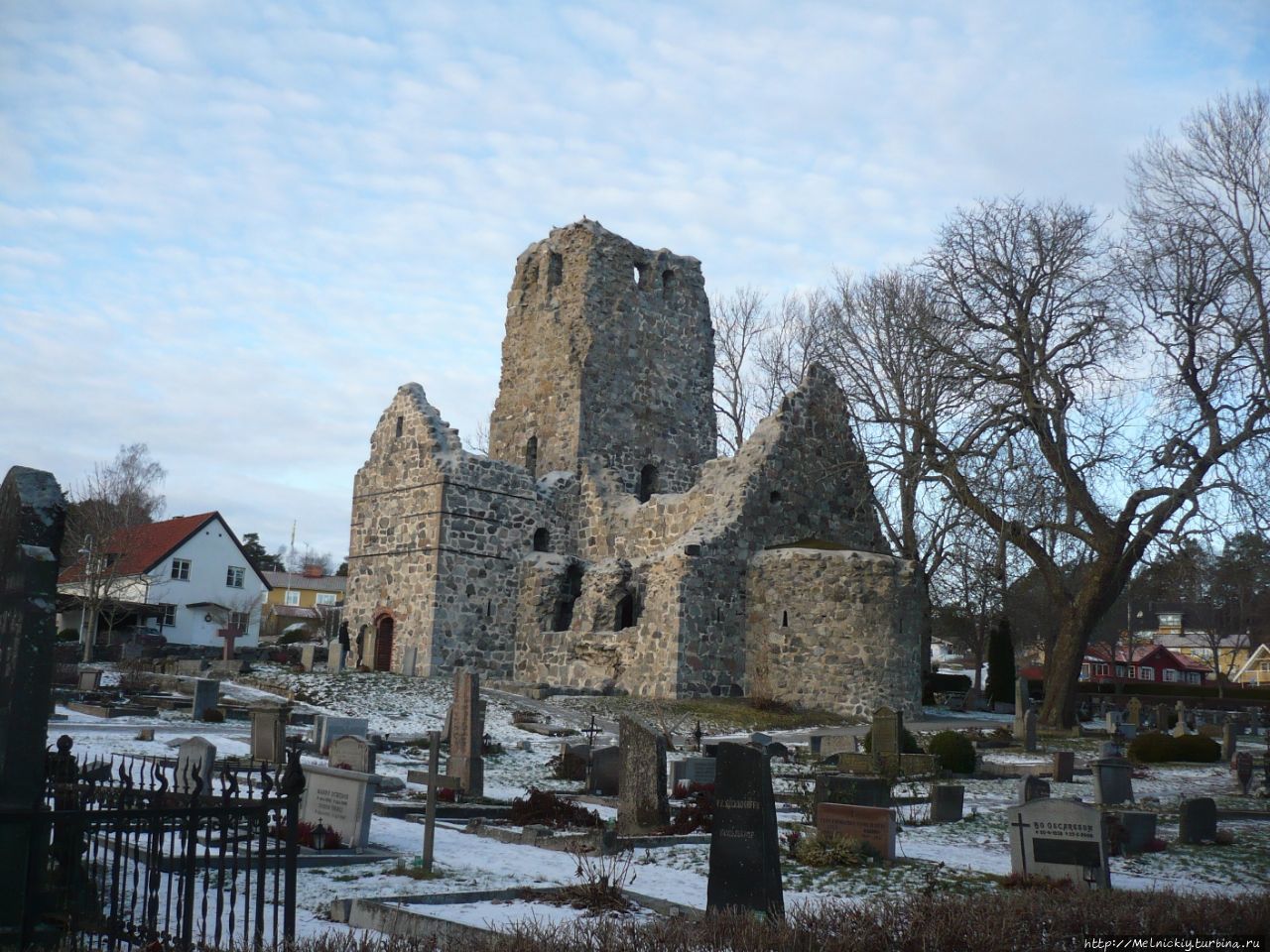Руины собора Святого Олафа Сигтуна, Швеция